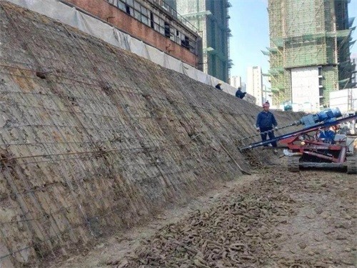 上栗建筑边坡支护
